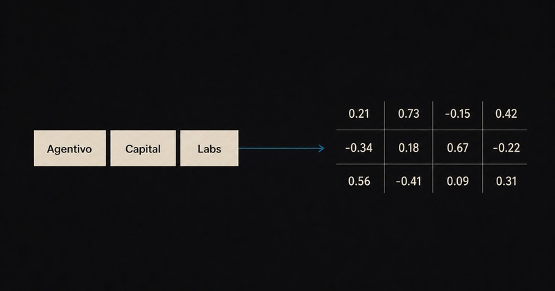 How AI Turns "Agentivo Capital Labs" Into Math